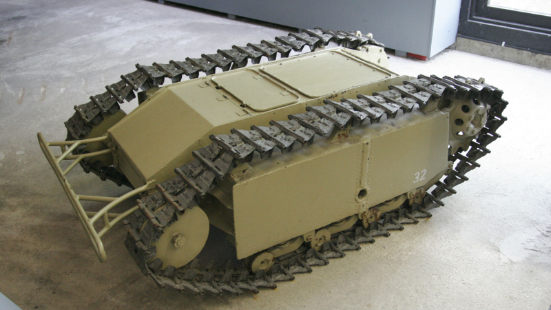 Illustration for article titled WWII Germany Hunted Tanks with Explosive Goliath Beetles